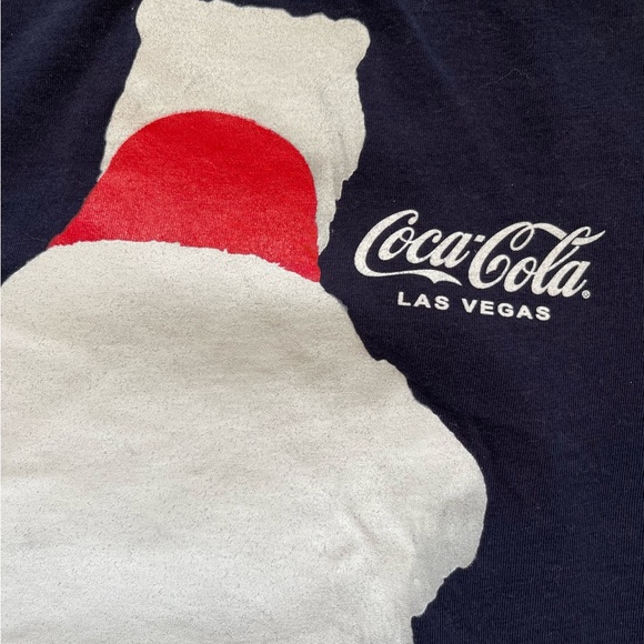 Coca-Cola Kids Navy Polar Bear Short Sleeve T-Shirt (4-5) - Picture 9 of 12